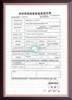 Chinese Customs Official Export License