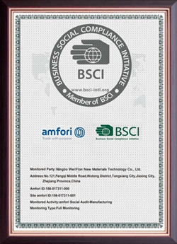BSCI Certificate